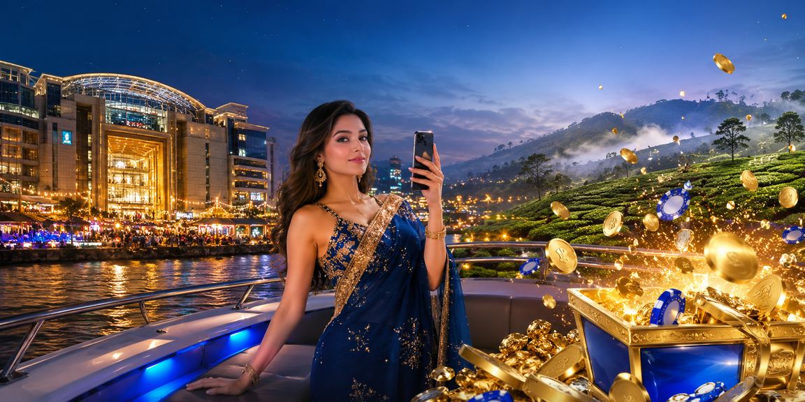 ঢাকায় চা বাগানে মোবাইলে 6888 লটারি খেলছেন ব্যবহারকারী